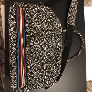 Vera Bradley laptop bag Barcelona pattern